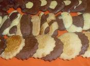 Biscotti bicolore senza burro