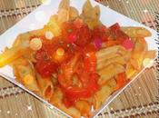 Penne peperoni pomodorini.
