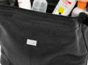 elegante beauty case pelle