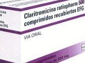 Antibiotici: rischi della claritromicina