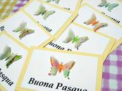 Idea last minute mini cards Buona Pasqua
