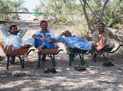 Workers wheelbarrow