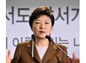 Park Geun Hye, presidente Seul tiene testa Jong