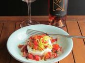 fettuccine alla rucola cubetti pomodoro mozzarella bufala