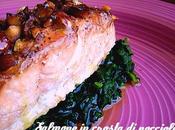 Salmone caffe' crosta nocciole