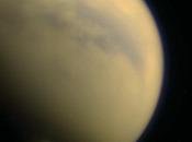 vortice polo Titano: nube ghiaccio sconosciuto