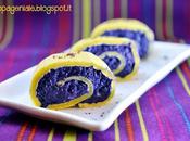 Rotolo gorgonzola viola