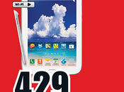 Samsung Galaxy Note compare volantino MediaWorld 429€