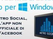 Windows Metro Social, l’app ufficiale Facebook