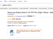 Samsung Galaxy Note euro Amazon Italia