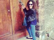 Black Blue Leopard Jeans