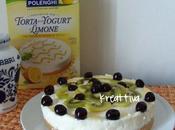 Torta allo yogurt limone Polenghi amarene Fabbri