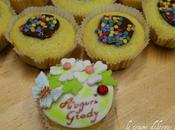 Cupcakes alla vaniglia metodo Hummingbird compleanno Giordana