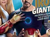 Tony Stark Pepper Potts Iron alla cover Entertainment Weekly