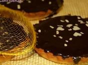 Crostatine creme caramel copertura fondente