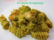 Pasta salmone crema asparagi