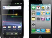 Confronto Google Nexus Apple iPhone