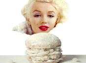 grande amore Marilyn Monroe. Monroe white burger.