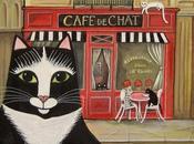 cafe’ chats, gatti quartiere Marais