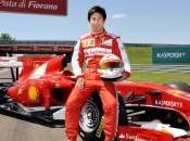 Kobayashi debuttato Fiorano Ferrari