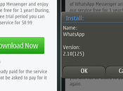 Ultima versione WhatsApp Messenger cellulari Symbian