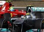 arrivo decisione della test Mercedes Ferrari