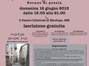 Torneo Poesia organizzato PoEtica domenica giugno 2013 dalle 15,00