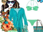 this summer beach style turquois
