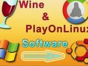 Wine PlayOnLinux soft Windows Linux