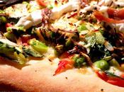 Pizza cicoria, fave acciughe