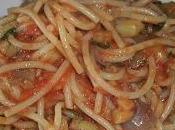 Spaghetti speziati melanzane