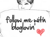 Follow also bloglovin