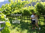 Weekend love passeggiando vigneti