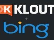 Klout integra Bing come fattore ranking