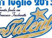 luglio 2013: count down finalissima talent francesco facchinetti.