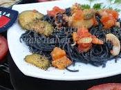 Spaghetti Poseidone seppie zucchine
