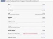 Backup facebook, possibile