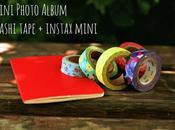 Washi Tape: Instax Mini photo album