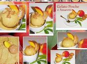 Gelato pesche amaretti