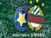 Asteras Tripolis-Rapid Vienna 1-1, video highlights