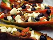 Peperoni ripieni scamorza, olive acciughe