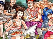 #comics #graphicnovel #pizza #livio #sonny #honeychicken #andreas #church #italy #jean #greenday #billiejoe #godfather #hanlei #hosoi #groupicture #friendship #summer #outfit #fashion