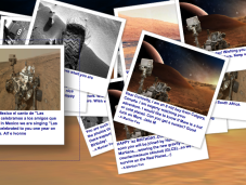 Manda cartolina Rover Curiosity Marte