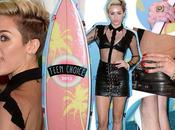 Star Style Miley Cyrus Saint Lauren Teen Choice Awards 2013