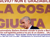 Stefano Rodotà: grazia Silvio??? sono condizioni