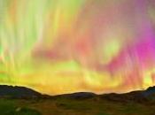 Aurora boreale diretta dalla Groenlandia