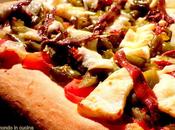 PIZZA SALVA cremasco, PEPERONI verdi ACCIUGHE Cantabrico