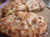 Crostini caldi salsiccia. Rustico gustoso.