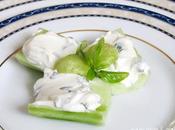 Cetrioli ripieni crema formaggio