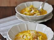 Vellutata carote, mandorle curcuma